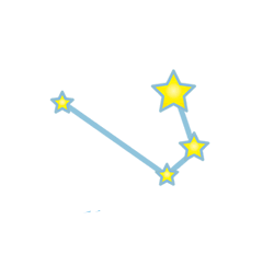 牡羊の星の配置図